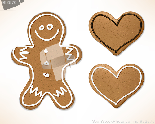 Image of Christmas gingerbreads