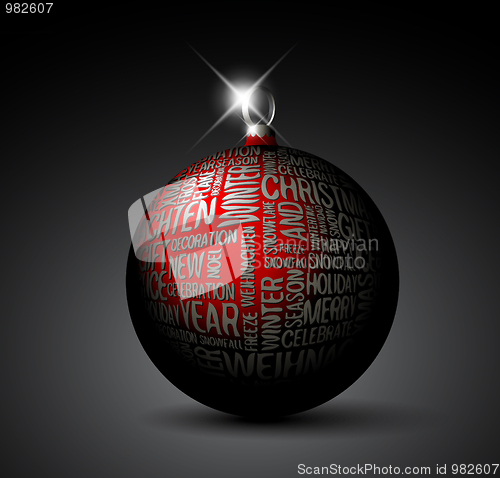 Image of 3D Christmas decoration