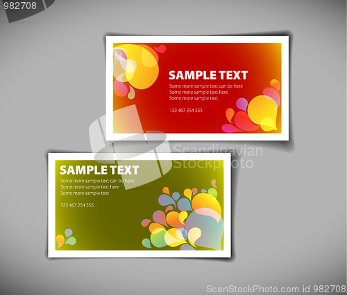 Image of Business card templates