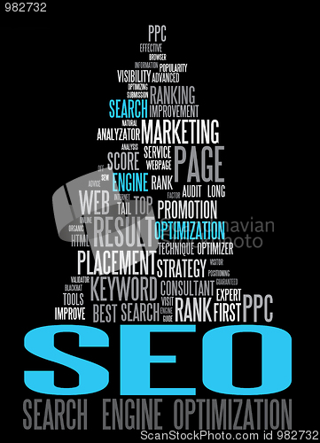 Image of SEO - Search Engine Optimization poster