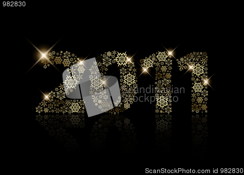 Image of Abstract Christmas card