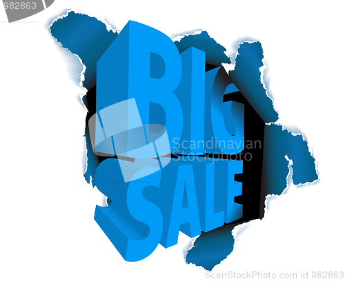 Image of Big sale discount advertisement