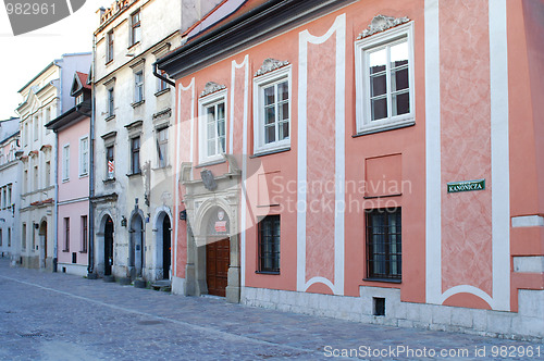 Image of Kanonicza in Cracow. Poland