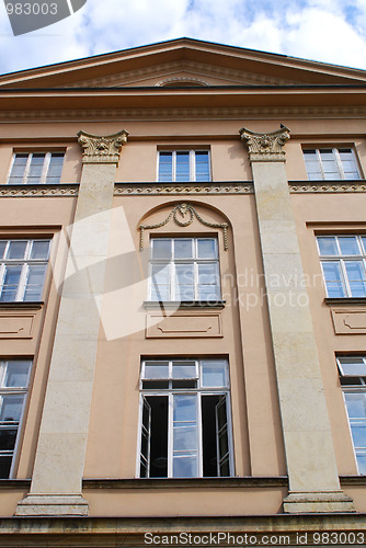 Image of old house on the Main Square in Cracow