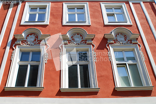 Image of house on the old city in Cracow