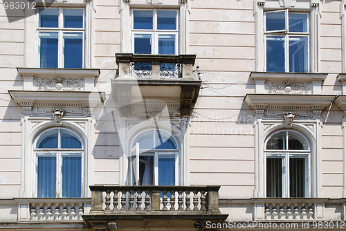 Image of old house on the Main Square in Cracow