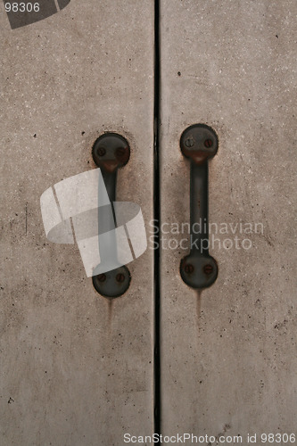 Image of Door handles