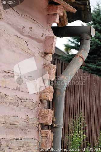 Image of old wooden wall