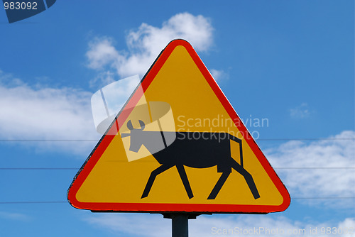 Image of road sign