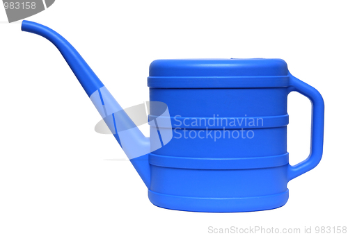 Image of blue watering-can