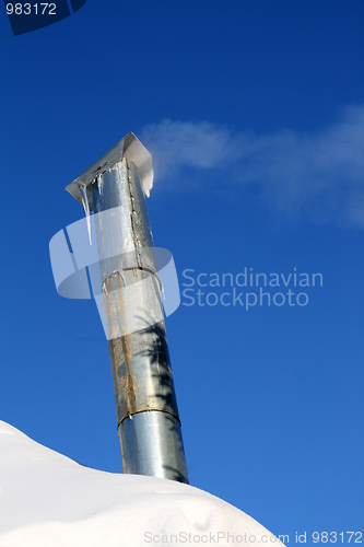 Image of smoke from chimney