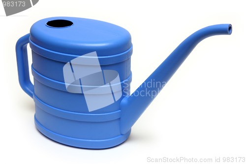 Image of blue watering-can