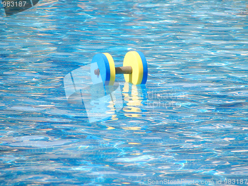 Image of Dumbbell for water aerobics