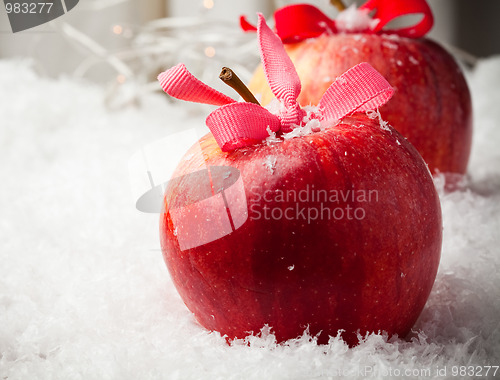 Image of Christmas apples