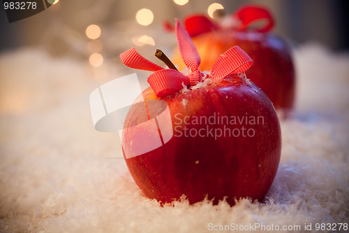 Image of Christmas apples