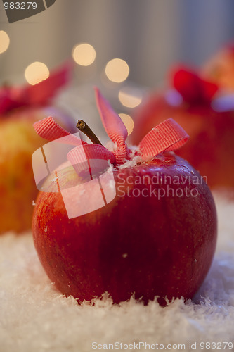 Image of Christmas apples