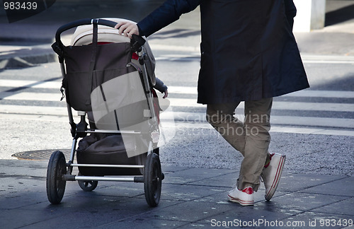 Image of man  with child 