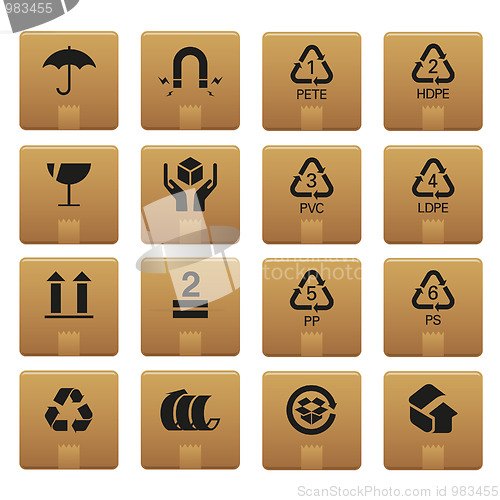 Image of 01 Packaging Icons