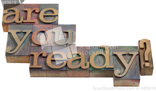 Image of Are you ready?