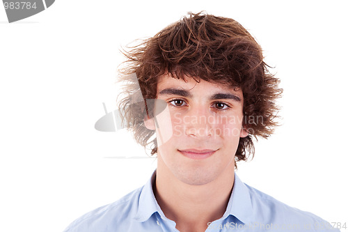 Image of cute boy, smiling