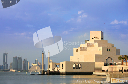 Image of Doha bay view