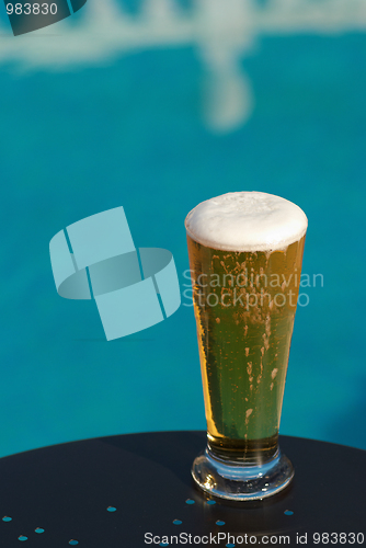 Image of Poolside beer