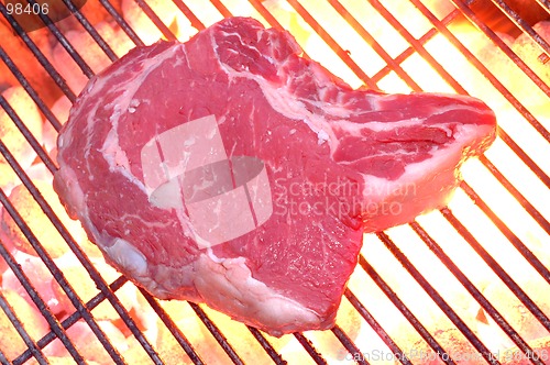 Image of steak on the grill