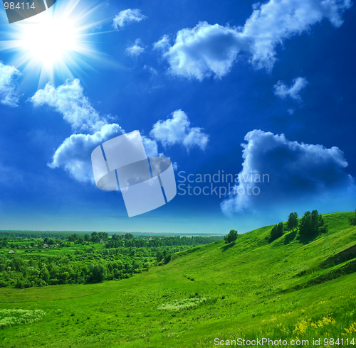 Image of summer landscape