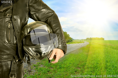 Image of biker