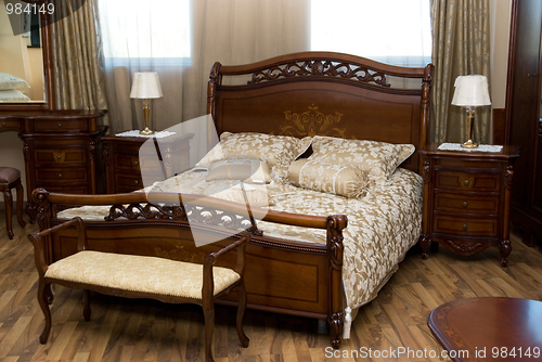 Image of a luxury bedroom