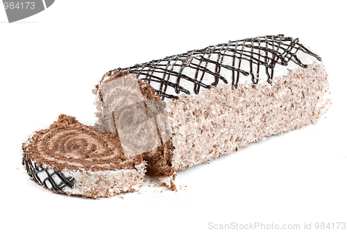 Image of Chocolate Swiss roll