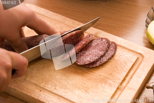 Image of salami