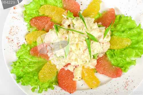 Image of seafood salad