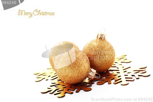 Image of golden balls