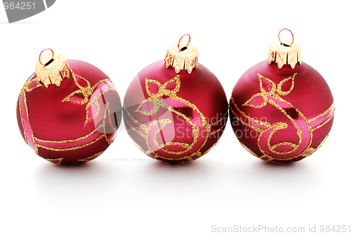 Image of pink baubles