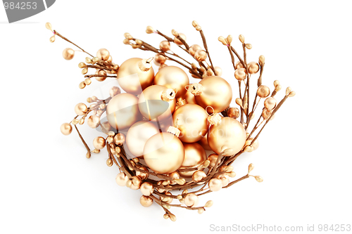 Image of golden balls