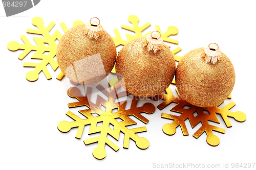 Image of golden balls