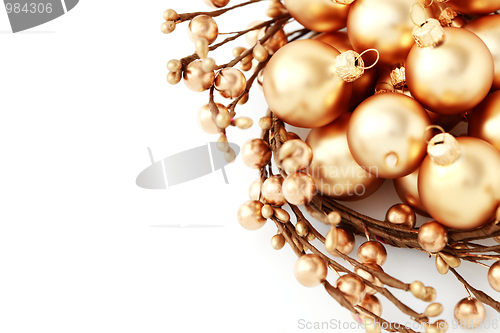 Image of golden balls