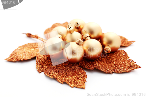 Image of golden balls