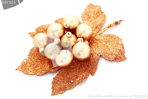 Image of golden balls