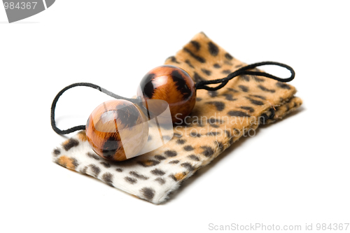Image of Leopard vaginal balls