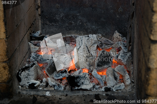 Image of live coals