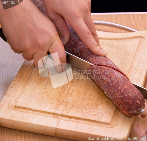 Image of salami