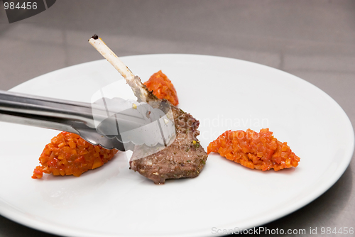 Image of roasted lamb meat