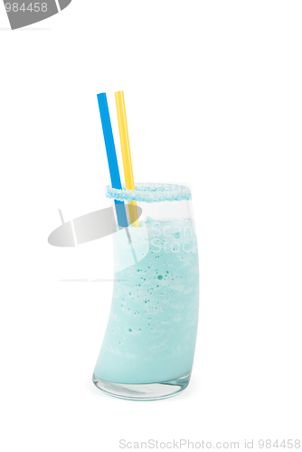 Image of blue cocktail