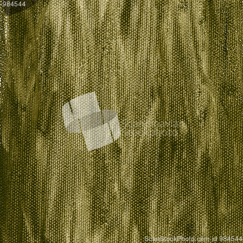 Image of grunge green brown canvas background