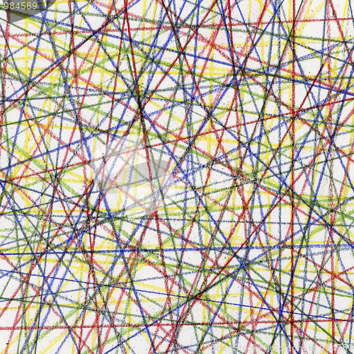 Image of random color lines background