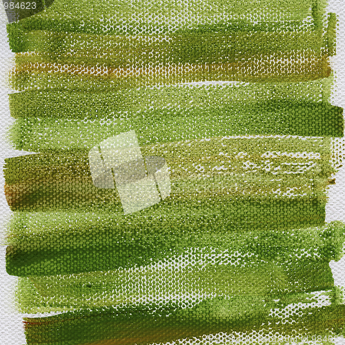 Image of grunge green painted background