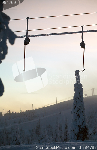 Image of ski resort view