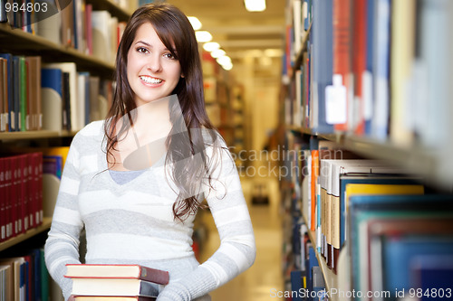 Image of Mixed race ollege student